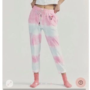 LoveShackFancy Santinella Pant in Cherry Fizz Size S